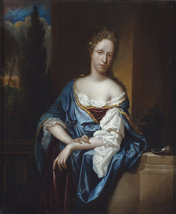 Edwige Élisabeth Amélie de Palatinat-Neuburg, comtesse Palatine près de Rhein zu Neuburg - par Adriaen van der Werff